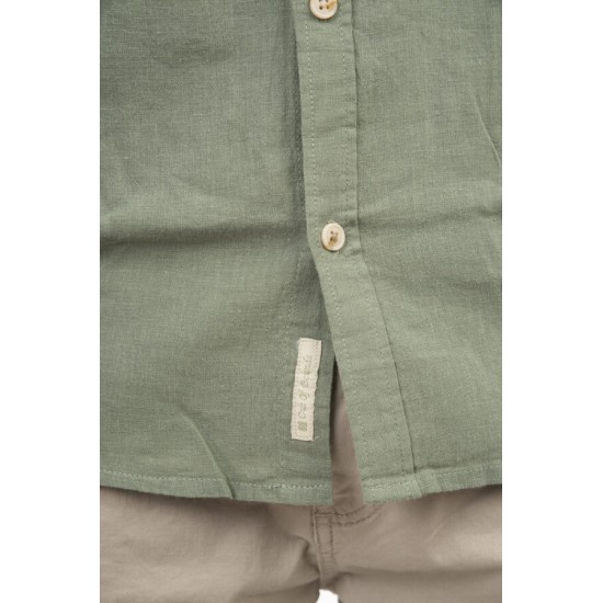 Rebase Shirts Blend with Standard Collar and Long Sleeves 251rgs - 5056 palm green Rebase Shirts Blend with Standard Collar and Long Sleeves 251rgs - 5056 palm green