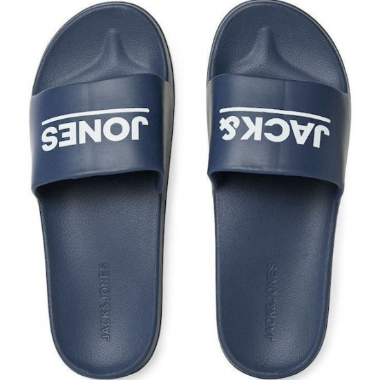 Jack & Jones Ανδρικά Slides Μπλε 12236477 - navy blazer