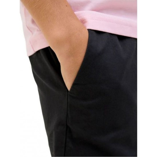 Jack & Jones Παιδικό Σορτς Βερμούδα Τζιν Total Black 12275013 Jack & Jones Παιδικό Σορτς Βερμούδα Τζιν Total Black 12275013