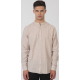 Rebase Long Sleeve Mao Linen Shirt 251RGS-5057 beige Rebase Long Sleeve Mao Linen Shirt 251RGS-5057 beige