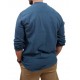Rebase Long Sleeve Mao Linen Shirt 251RGS-5057 colonial blue Rebase Long Sleeve Mao Linen Shirt 251RGS-5057 colonial blue