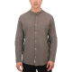 Rebase Long Sleeve Mao Linen Shirt 251RGS-5057 olive Rebase Long Sleeve Mao Linen Shirt 251RGS-5057 olive