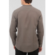 Rebase Long Sleeve Mao Linen Shirt 251RGS-5057 olive Rebase Long Sleeve Mao Linen Shirt 251RGS-5057 olive