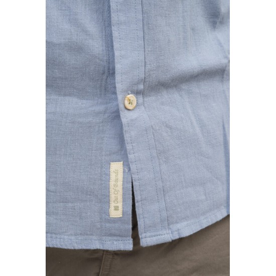 Rebase Shirts Blend with Standard Collar and Long Sleeves 251rgs - 5056 ciel Rebase Shirts Blend with Standard Collar and Long Sleeves 251rgs - 5056 ciel