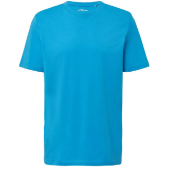 s.Oliver Μπλούζα Κοντομάνικη Lightblue 2163473 - 6259