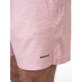 Rebase Ανδρικό μαγιώ Βερμουδα 251rmts-8005 cc24 pink Rebase Ανδρικό μαγιώ Βερμουδα 251rmts-8005 cc24 pink