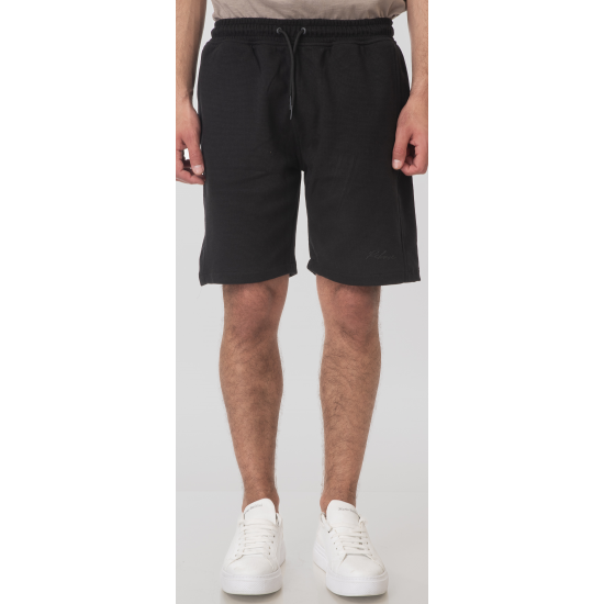 Rebase Shorts in Waffle Fabric 251rms-6010 black
