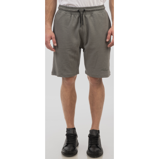 Rebase Shorts in Waffle Fabric 251rms-6010 sage green