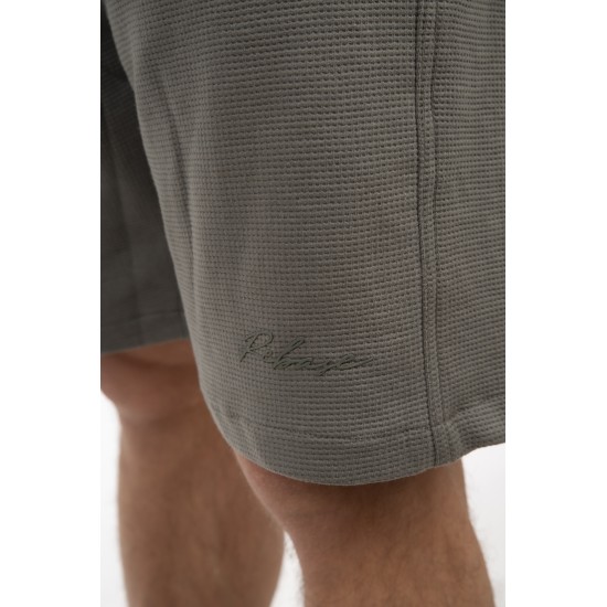 Rebase Shorts in Waffle Fabric 251rms-6010 sage green