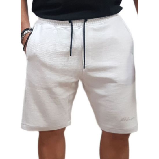 Rebase Ανδρική Βερμούδα 251rms-6010 cool white Rebase Ανδρική Βερμούδα 251rms-6010 cool white