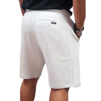 Rebase Ανδρική Βερμούδα 251rms-6010 cool white Rebase Ανδρική Βερμούδα 251rms-6010 cool white