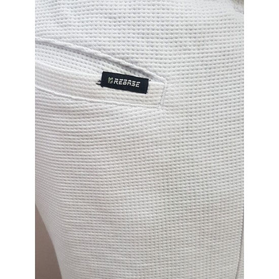 Rebase Ανδρική Βερμούδα 251rms-6010 cool white Rebase Ανδρική Βερμούδα 251rms-6010 cool white