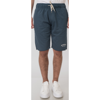 Rebase Shorts with Raw Edges Bottom 251RMS-6012 deep teal Rebase Shorts with Raw Edges Bottom 251RMS-6012 deep teal
