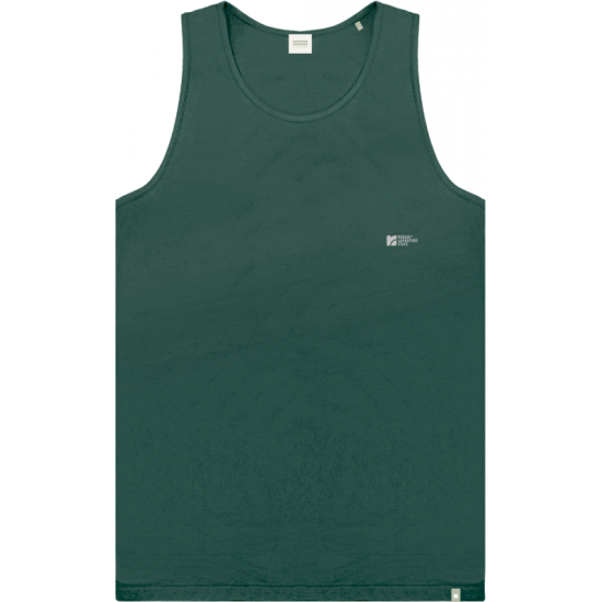 Rebase T-Shirts Sleeveless Front-Back Printed 251RTSL-9023 moss green
