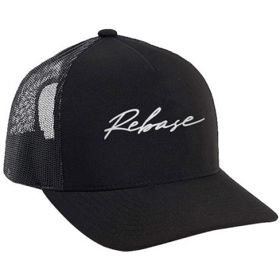 Rebase 251racc-10000 Cap Black Καπέλο