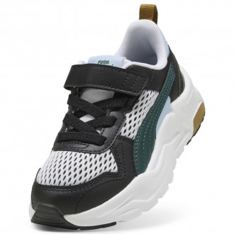 Puma Ac+ Ps Αθλητικά Παιδικά Παπούτσια Running με Σκρατς Λευκά 402931-02 Puma Ac+ Ps Αθλητικά Παιδικά Παπούτσια Running με Σκρατς Λευκά 402931-02