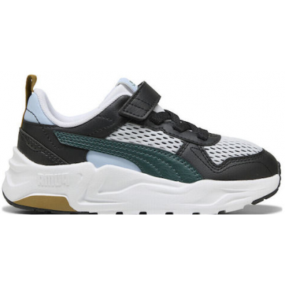 Puma Ac+ Ps Αθλητικά Παιδικά Παπούτσια Running με Σκρατς Λευκά 402931-02