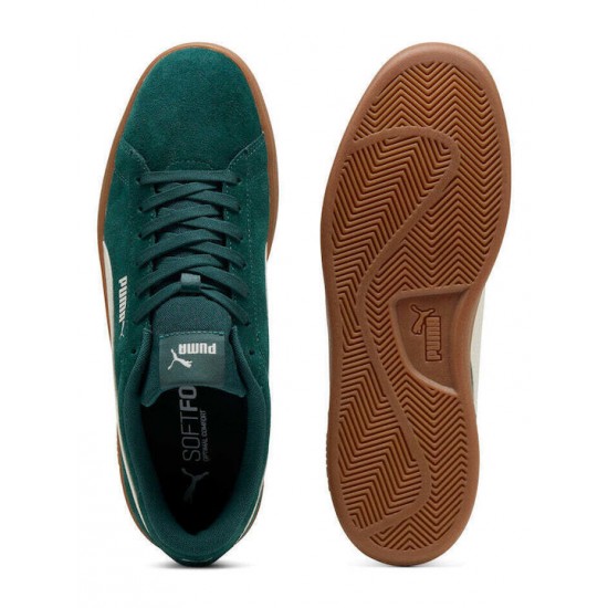 Puma Smash 3.0 Ανδρικά Sneakers Green Terrain-warm White-gum 390984-27 Puma Smash 3.0 Ανδρικά Sneakers Green Terrain-warm White-gum 390984-27