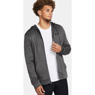 Under Armour Φούτερ Fleece με Κουκούλα Grey 1373357-025