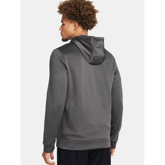Under Armour Φούτερ Fleece με Κουκούλα Grey 1373357-025 Under Armour Φούτερ Fleece με Κουκούλα Grey 1373357-025