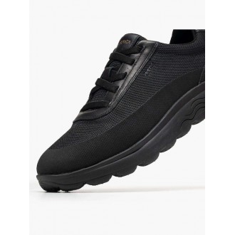 GEOX Ανδρικά Sneaker Μαύρα Spherica U46BYA 01185 C9999 GEOX Ανδρικά Sneaker Μαύρα Spherica U46BYA 01185 C9999