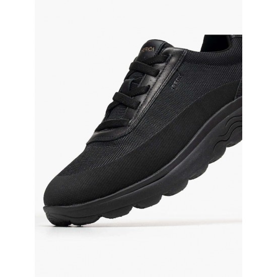 GEOX Ανδρικά Sneaker Μαύρα Spherica U46BYA 01185 C9999 GEOX Ανδρικά Sneaker Μαύρα Spherica U46BYA 01185 C9999