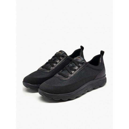 GEOX Ανδρικά Sneaker Μαύρα Spherica U46BYA 01185 C9999 GEOX Ανδρικά Sneaker Μαύρα Spherica U46BYA 01185 C9999