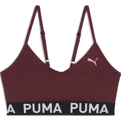 Puma Γυναικείο Μπουστάκι Move Strong 527140-96 σε Μπορντό χρώμα Puma Γυναικείο Μπουστάκι Move Strong 527140-96 σε Μπορντό χρώμα