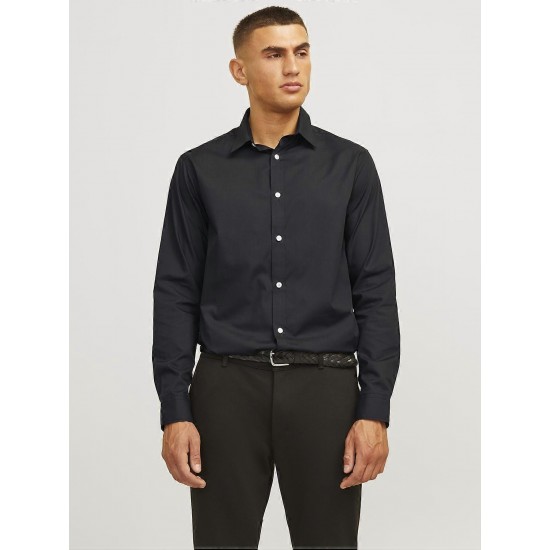 JJ Rebel by Jack & Jones Long Sleeve Shirt Noos 12267557 - black JJ Rebel by Jack & Jones Long Sleeve Shirt Noos 12267557 - black