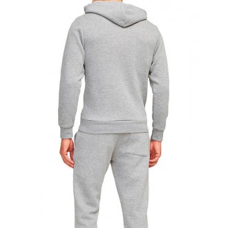 JJ Rebel by Jack & Jones Φούτερ με κουκούλα light grey melange 12263852-Light Grey Melange JJ Rebel by Jack & Jones Φούτερ με κουκούλα light grey melange 12263852-Light Grey Melange