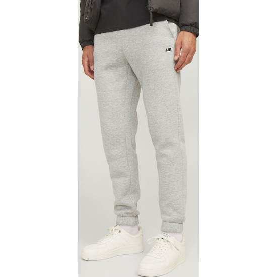 JJ Rebel by Jack & Jones Παντελόνι φόρμας με λάστιχο 12263903-Light Grey Melange JJ Rebel by Jack & Jones Παντελόνι φόρμας με λάστιχο 12263903-Light Grey Melange