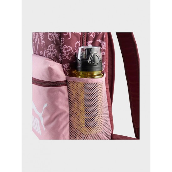 Puma Phase Aop Backpack Pink Floral 091169-24 Puma Phase Aop Backpack Pink Floral 091169-24