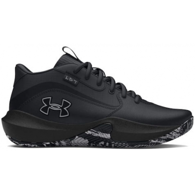 Under Armour Lockdown 7 χαμηλά μπασκετικά παπούτσια μαύρα 3028512-003