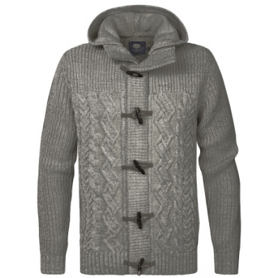 Petrol Industries Knitwear hooded cardigan m-3040-kwh210 9038 Petrol Industries Knitwear hooded cardigan m-3040-kwh210 9038