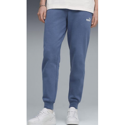 Puma Logo Παντελόνι Φόρμας με Λάστιχο Μπλε 682607-80