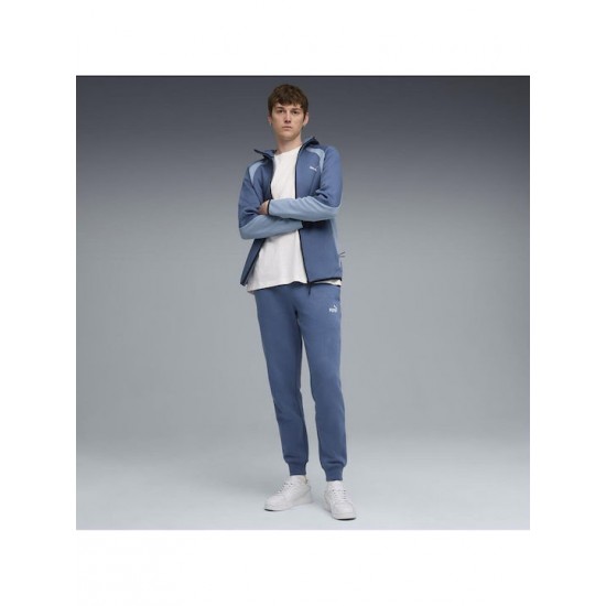 Puma Logo Παντελόνι Φόρμας με Λάστιχο Μπλε 682607-80 Puma Logo Παντελόνι Φόρμας με Λάστιχο Μπλε 682607-80