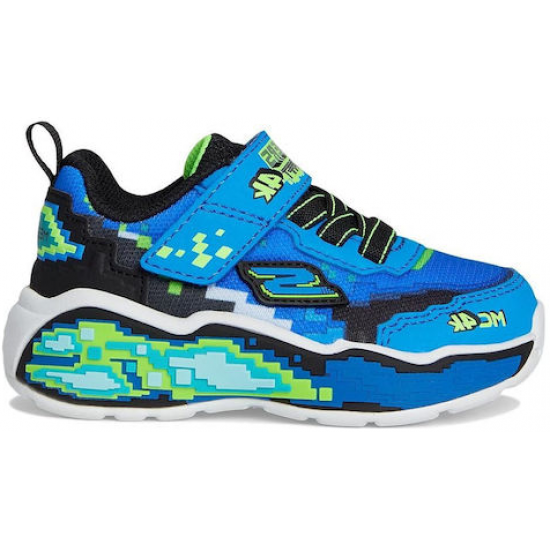 Skechers Gore Παιδικά Sneakers με Σκρατς Μπλε 402162N-BBLM Skechers Gore Παιδικά Sneakers με Σκρατς Μπλε 402162N-BBLM