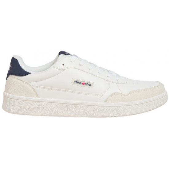 Jack & Jones Ανδρικά Sneakers Bright 12268368 White- Blue Jack & Jones Ανδρικά Sneakers Bright 12268368 White- Blue