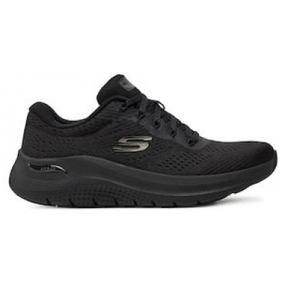Skechers Arch Fit Big League Γυναικεία Ανατομικά Sneakers Μαύρα 150051-BBK