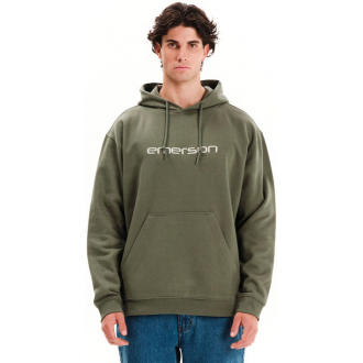 Emerson Φούτερ Fleece με Κουκούλα  252.EM20.06-Olive-Green
