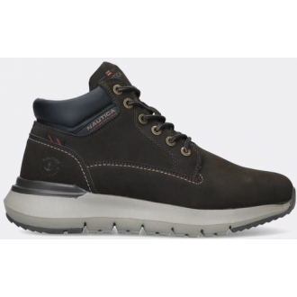 Nautica Ανδρικά Μποτάκια Καφέ Σκούρο ntm428f30 - 54 ebony