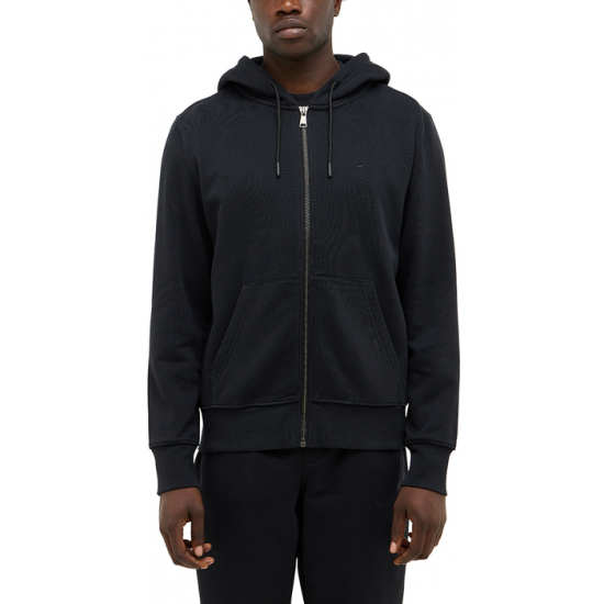 Mustang Brighton Hooded Sweatshirt Casual Cotton Blend μαύρο 1016968 - 4188 Mustang Brighton Hooded Sweatshirt Casual Cotton Blend μαύρο 1016968 - 4188