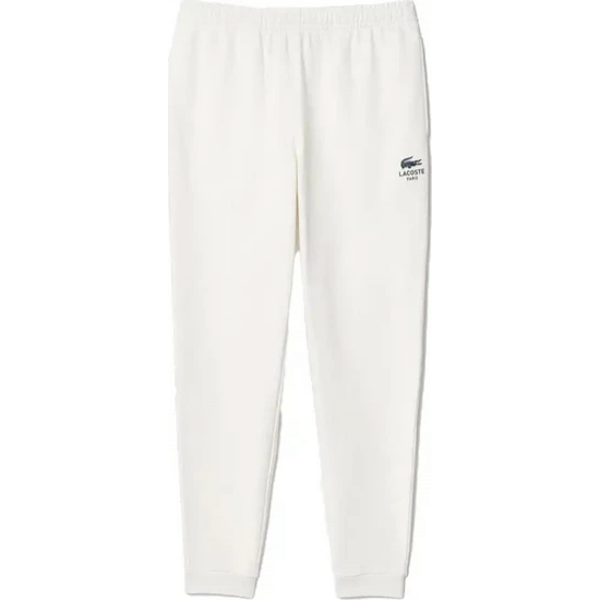 Lacoste Ανδρικό Παντελόνι Φόρμας Fleece με Λάστιχο Μπεζ XH2724-70V Lacoste Ανδρικό Παντελόνι Φόρμας Fleece με Λάστιχο Μπεζ XH2724-70V