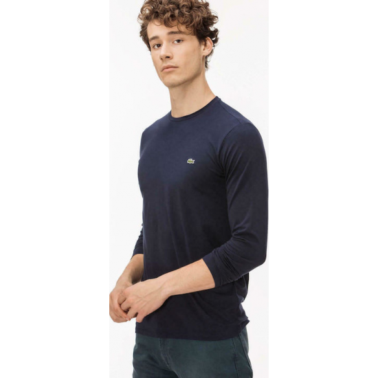 Lacoste Pima T-shirt Blue TH6712-166