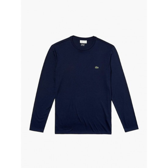 Lacoste Pima T-shirt Blue TH6712-166