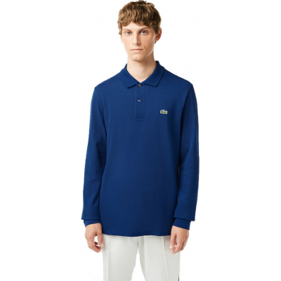 Lacoste Polo Long Sleeve Blouse Navy Blue L1312-F9F Lacoste Polo Long Sleeve Blouse Navy Blue L1312-F9F