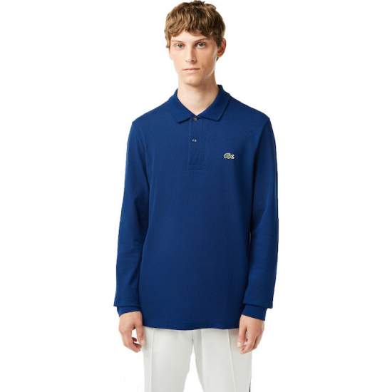 Lacoste Polo Long Sleeve Blouse Navy Blue L1312-F9F Lacoste Polo Long Sleeve Blouse Navy Blue L1312-F9F