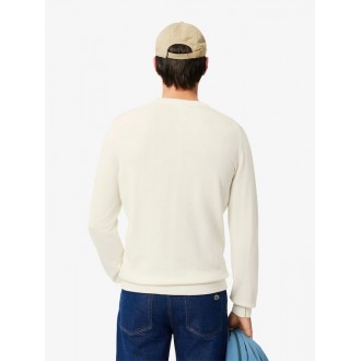 Lacoste Sweater Offwhite AH1985-70V Lacoste Sweater Offwhite AH1985-70V