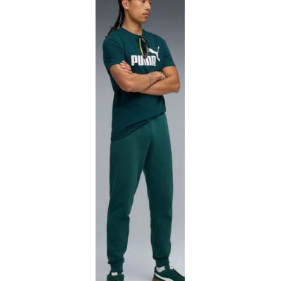Puma Essentials Παντελόνι Φόρμας με Λάστιχο Green 682607-75
