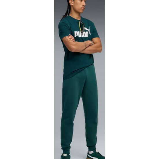 Puma Essentials Παντελόνι Φόρμας με Λάστιχο Green 682607-75 Puma Essentials Παντελόνι Φόρμας με Λάστιχο Green 682607-75